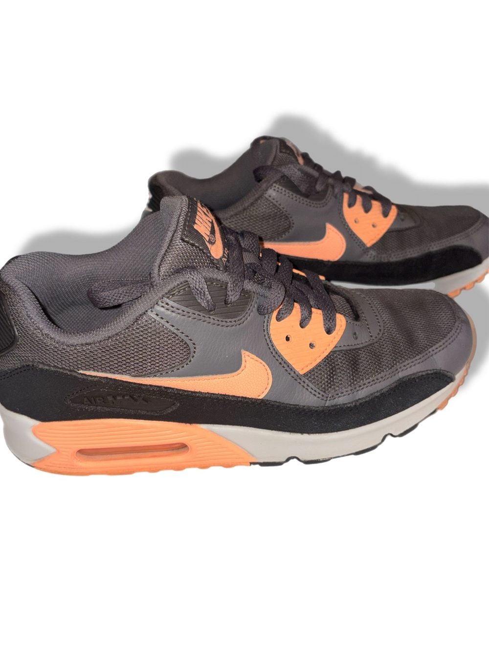 Nike Air Max 90s -Coral/Orange/gray -10 women’s